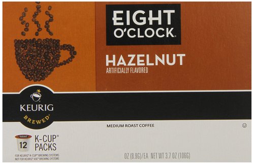 Eight O'Clock Hazelnut K-Cups (72 count)