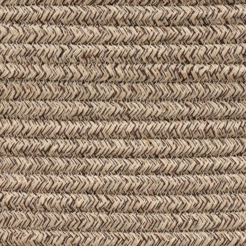LA JOLIE MUSE Woven Basket Rope Storage Baskets - Tall Cotton Basket 16 x 14 x 14 Inches, Laundry Basket for Blanket, Kids Toy, Nursery Clothes Hamper Basket White & Desert