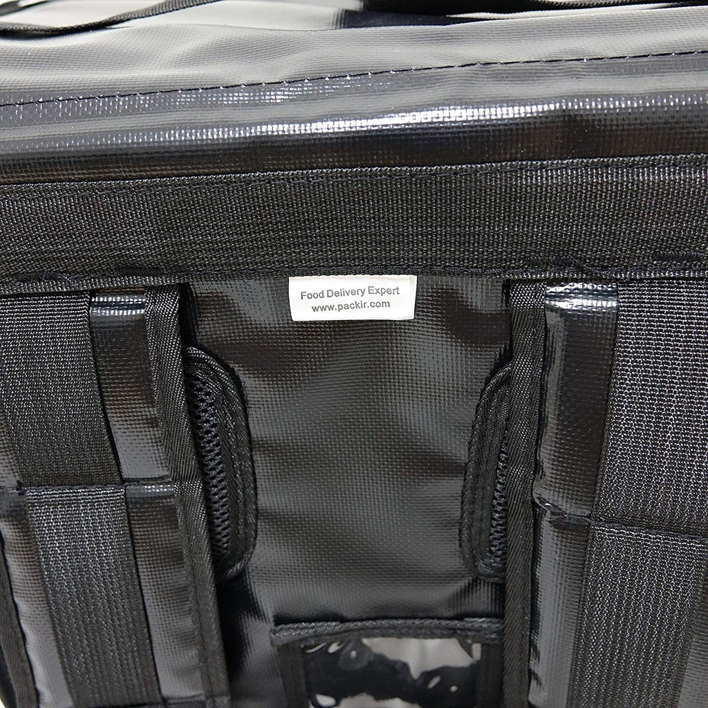 Packir PK-34V: Small Food Delivery Backpack for Hot and Cold 13" L x 9" W x 18" H, Beverage Delivery Carrier, Drinking/Coffee Take Out Delivery Box, Thermal Bags, Top Loading