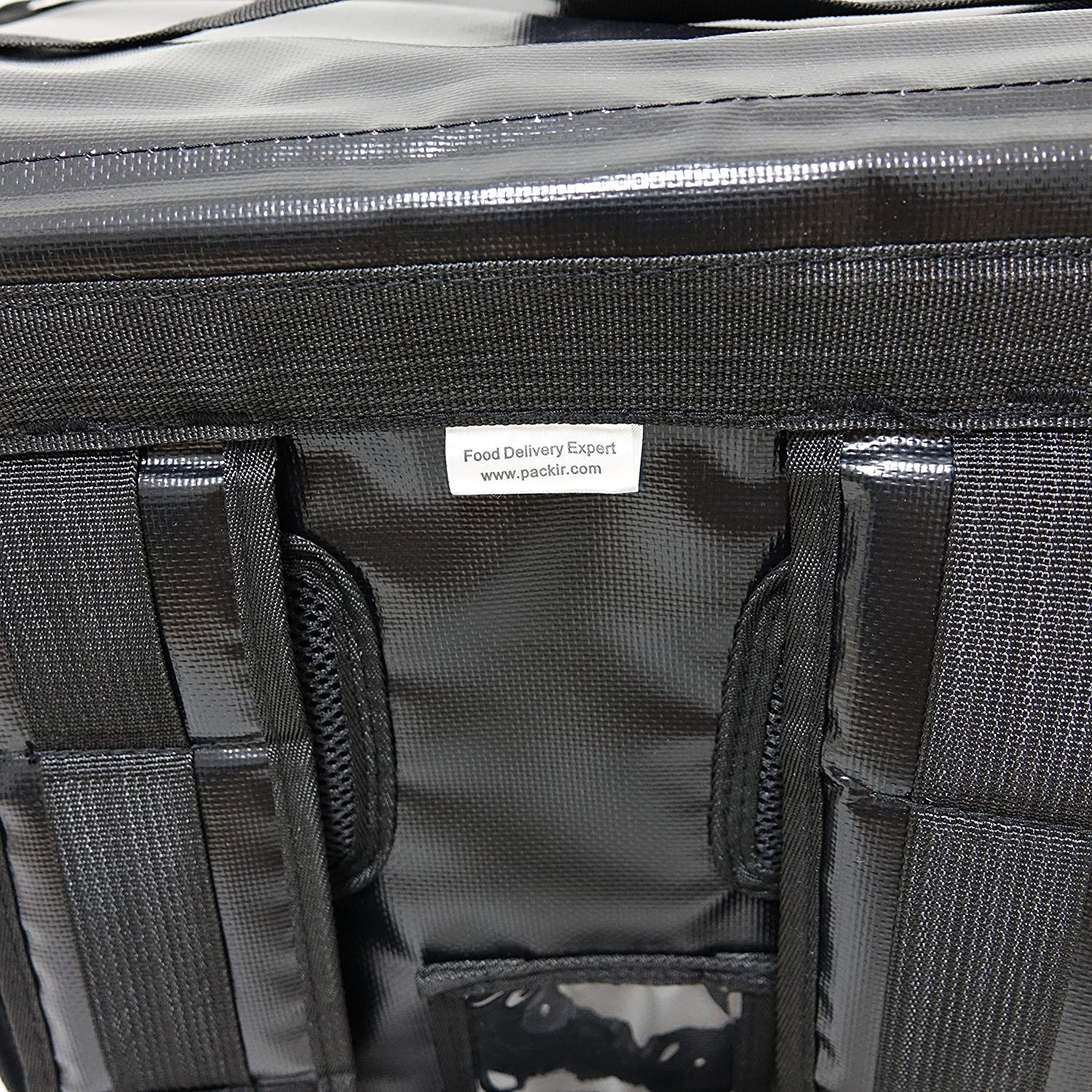 Packir PK-34V: Small Food Delivery Backpack for Hot and Cold 13" L x 9" W x 18" H, Beverage Delivery Carrier, Drinking/Coffee Take Out Delivery Box, Thermal Bags, Top Loading
