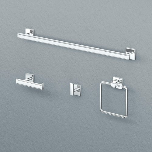 Gatco 4055 Elevate Robe Hook, Chrome, Single Hook (Pack of 2)