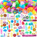 JOYIN 144 PCS Prefilled Easter Eggs with Assorted Toys for Easter Egg Hunt, Party Favors, Basket Stuffers, Classroom Prize Supplies