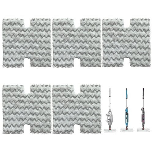 YUYUXB steam mop pad for Shark Lift-Away pro Genius steam mop Replacement Pads S3973, S3973D, S3973WM,3972 S5002Q, S6001W, S6002Contactless dust-Proof Grip Washable Replacement mop Pads（3pcs ）