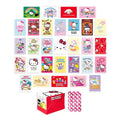 American Greetings 30-Count Hello Kitty and Friends All Occasions Deluxe Card Bundle with Refillable Keepsake Storage Box, Envelopes, and Seals