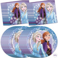 Unique Frozen Plates and Napkins for 32 Guests | Frozen Birthday Party Decorations | Officially Licensed