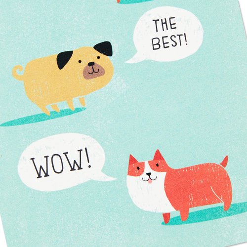 Hallmark Thank You Cards Assortment, Cute Dogs (48 Cards and Envelopes)
