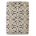 SKL Home Lisbon 100% Cotton Premium Bath Towel, 600 GSM, Soft & Absorbent, Reversible Jacquard, Black