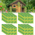 Qualirey Wasp Trap Refills - 20 Pack Super Sticky Replacement Pads for Yellow Jackets | 12 x 8.6 Inch
