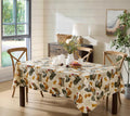 Newbridge Farm Fresh Rooster Rectangle Vinyl Flannel Backed Tablecloth, 60 x 102 Inch, Indoor Outdoor Vinyl Table Cloth, Roosters and Hens