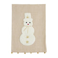 Mud Pie Snowman Felt Applique Towels