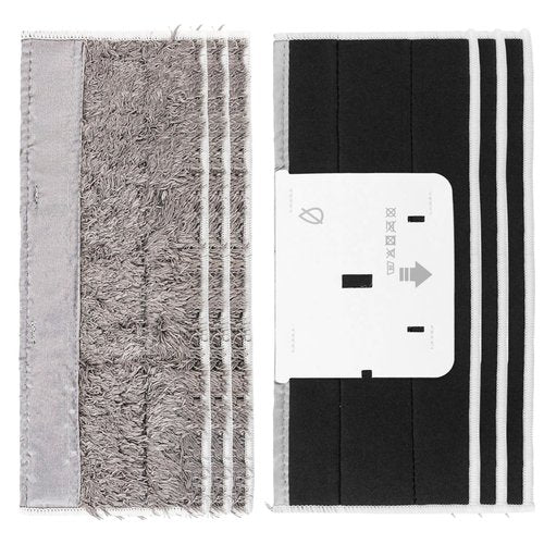 BuleVina 6 Pack Washable Dry Mopping Pads Replacement Compatible for IRobot Braava Jet M6 (6110) (6112) Reusable Robot Mop Microfiber Sweeping Pads
