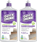 Quick Shine Hardwood Floor Cleaner - 27oz 2-Pack | Streak-Free, No Rinse Formula | Effective Dirt & Scuff Removal