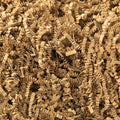 Mefleet 1/2 LB Crinkle Cut Paper Shred Filler 8 oz Brown Crinkle Shredded Paper for Gift Box - Gift Basket Bag Filler - Grass Cushion Stuffing for Easter, Mother's day, Birthday Packaging Wrapping