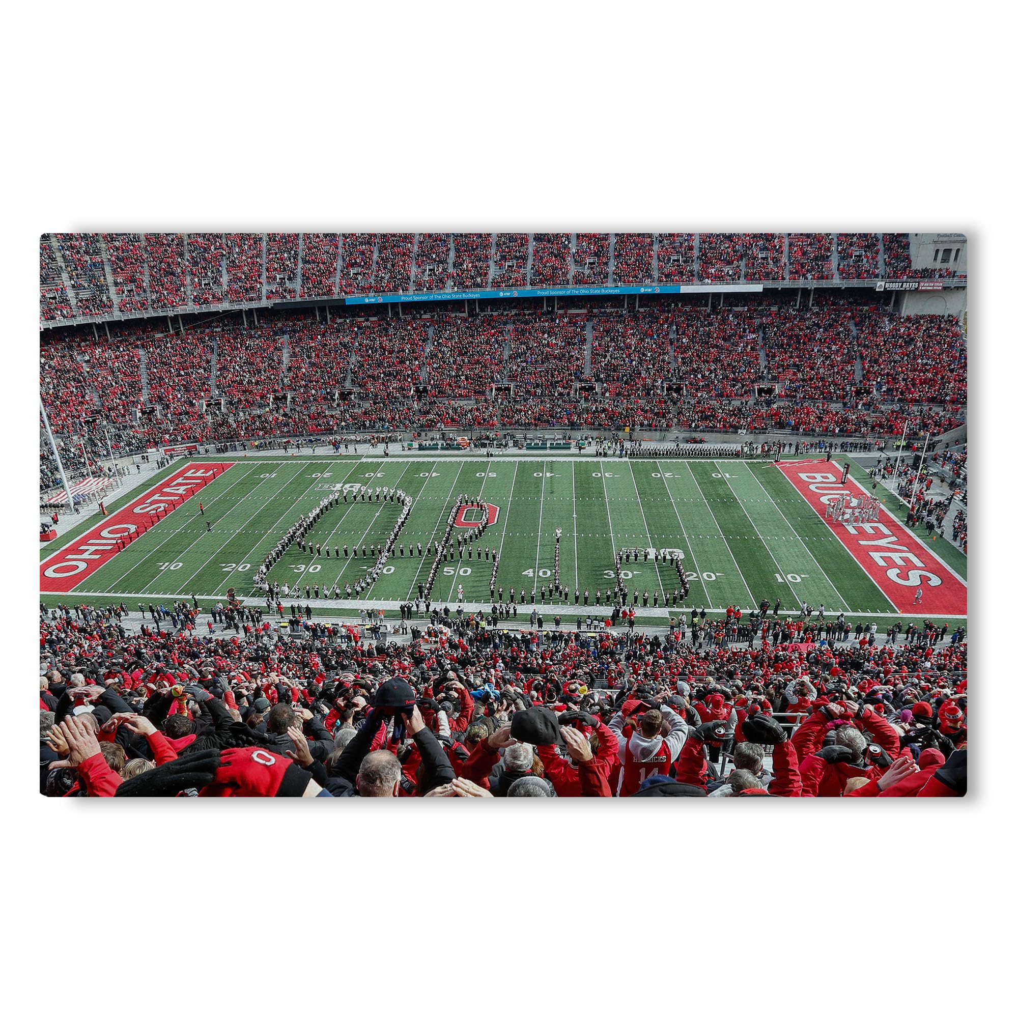 Northwest NCAA Ohio State Buckeyes, Marching Band, Washable Rug, 36 x 62 Inches