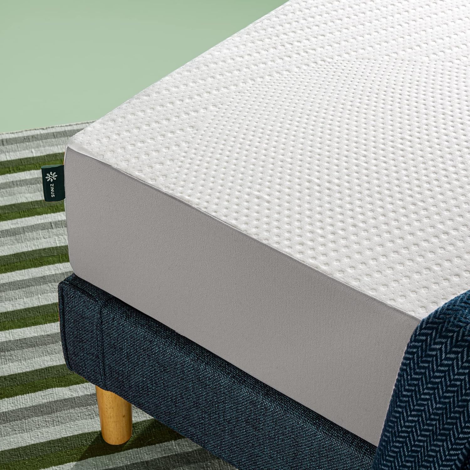 Zinus 8 Inch Twin Foam Mattress - Cooling Comfort with Certified Safe Materials
