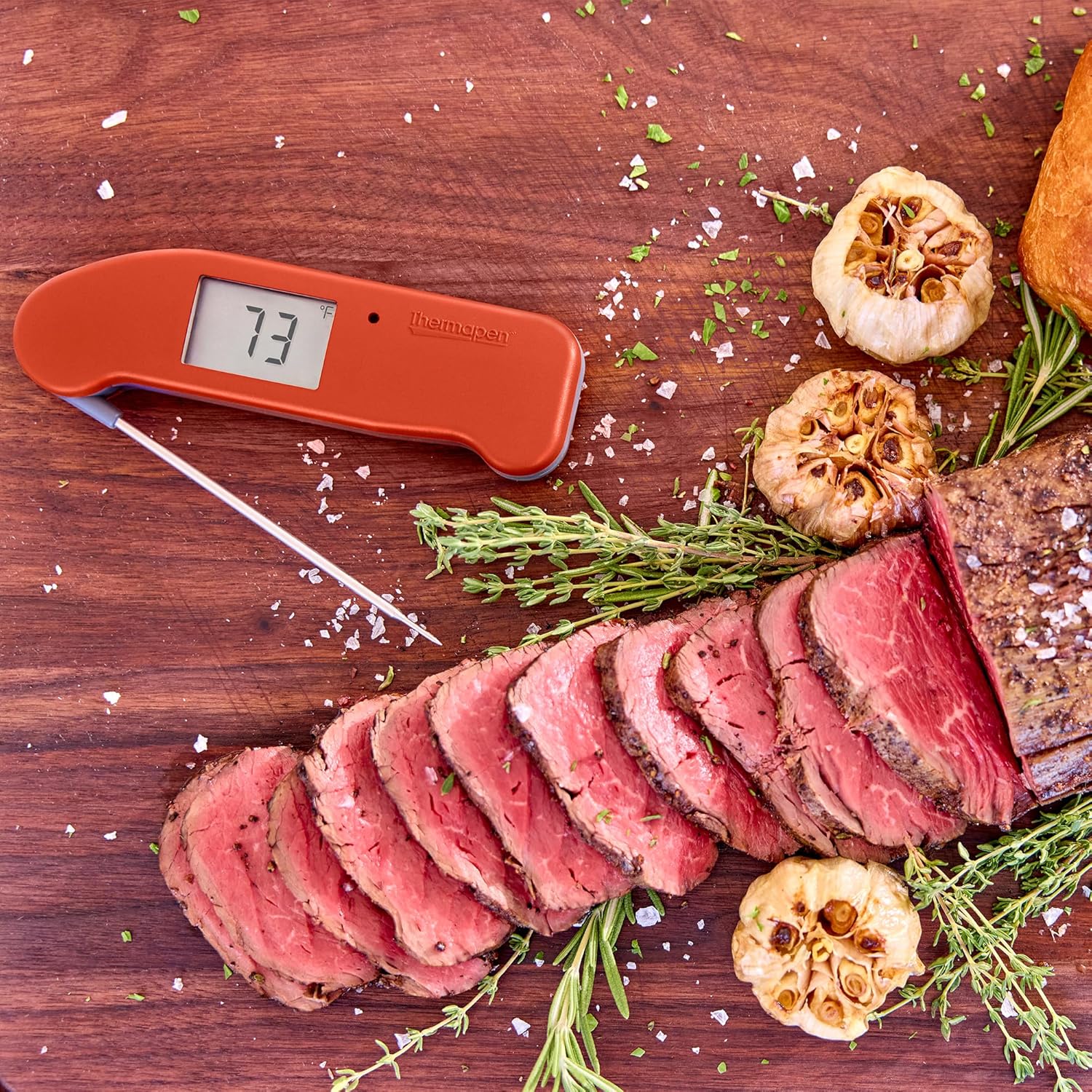 ThermoWorks Thermapen ONE Instant-Read Thermometer - No. 1 Recommended | Cayenne Pepper Red