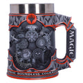 Nemesis Now Magic The Gathering Five Colour Wheel Tankard, Resin, Grey, 1 Count (Pack of 1)