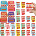 Gocozer Valentines Day Cards for Kids School – 28 Pack Mini Slot Machine Toys with Valentines Greeting Cards, Classroom Exchange Valentines Gifts, Bulk Set for School Valentines Party