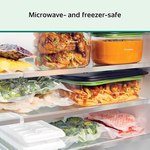 FoodSaver Quart Vacuum Seal Bags - Durable, BPA-Free Storage for Freshness | 50 Count