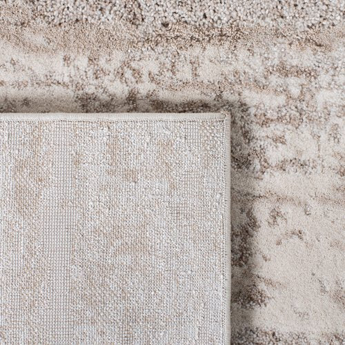 SAFAVIEH Century Collection Accent Rug - 2'7" x 5', Ivory & Beige, Modern Abstract Design, Non-Shedding & Easy Care, Ideal for High Traffic Areas in Entryway, Living Room, Bedroom (CTY350B)