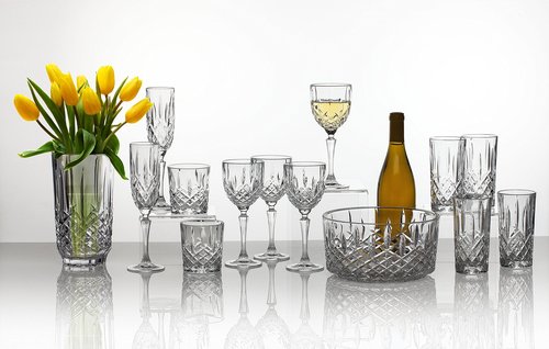 Marquis By Waterford Markham Wine Glasses Set of 4, 12 oz, Clear