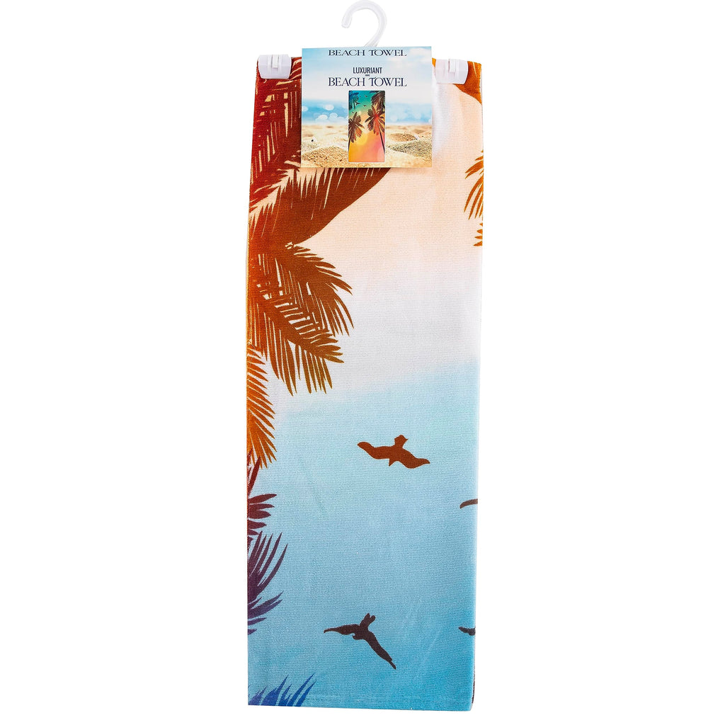 Northwest Classics Beach Towel, 30" x 60", Aloha Sunrise Design