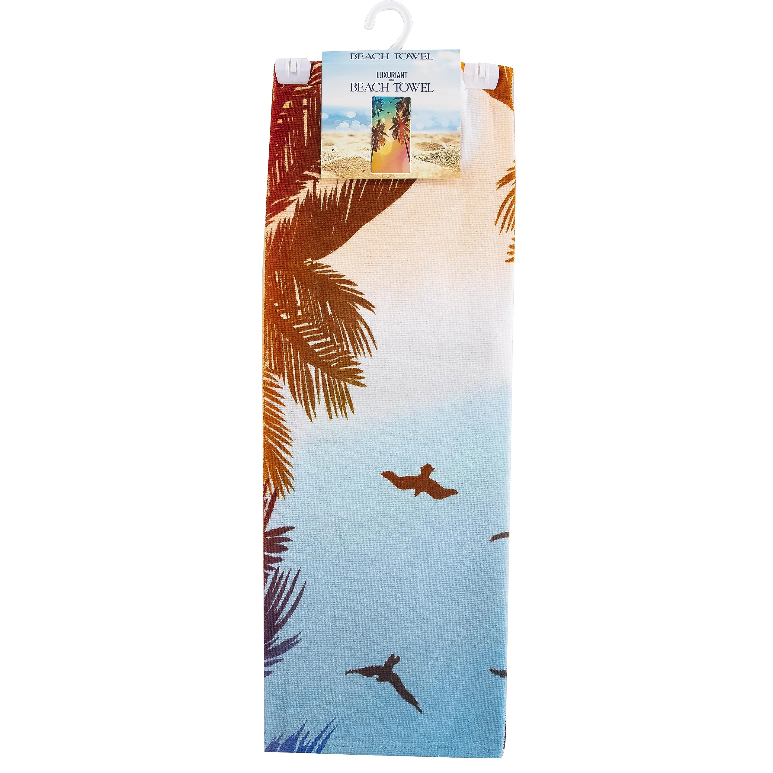Northwest Classics Beach Towel, 30" x 60", Aloha Sunrise Design