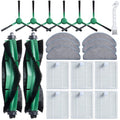 Replacement Parts for iRobot Roomba 104 Combo, 105 Combo, Essential Y0140 Y0112 Y0110 Robot Q0120 Q0110, 21 Pack Quality Accessories for Better Cleaning Performance