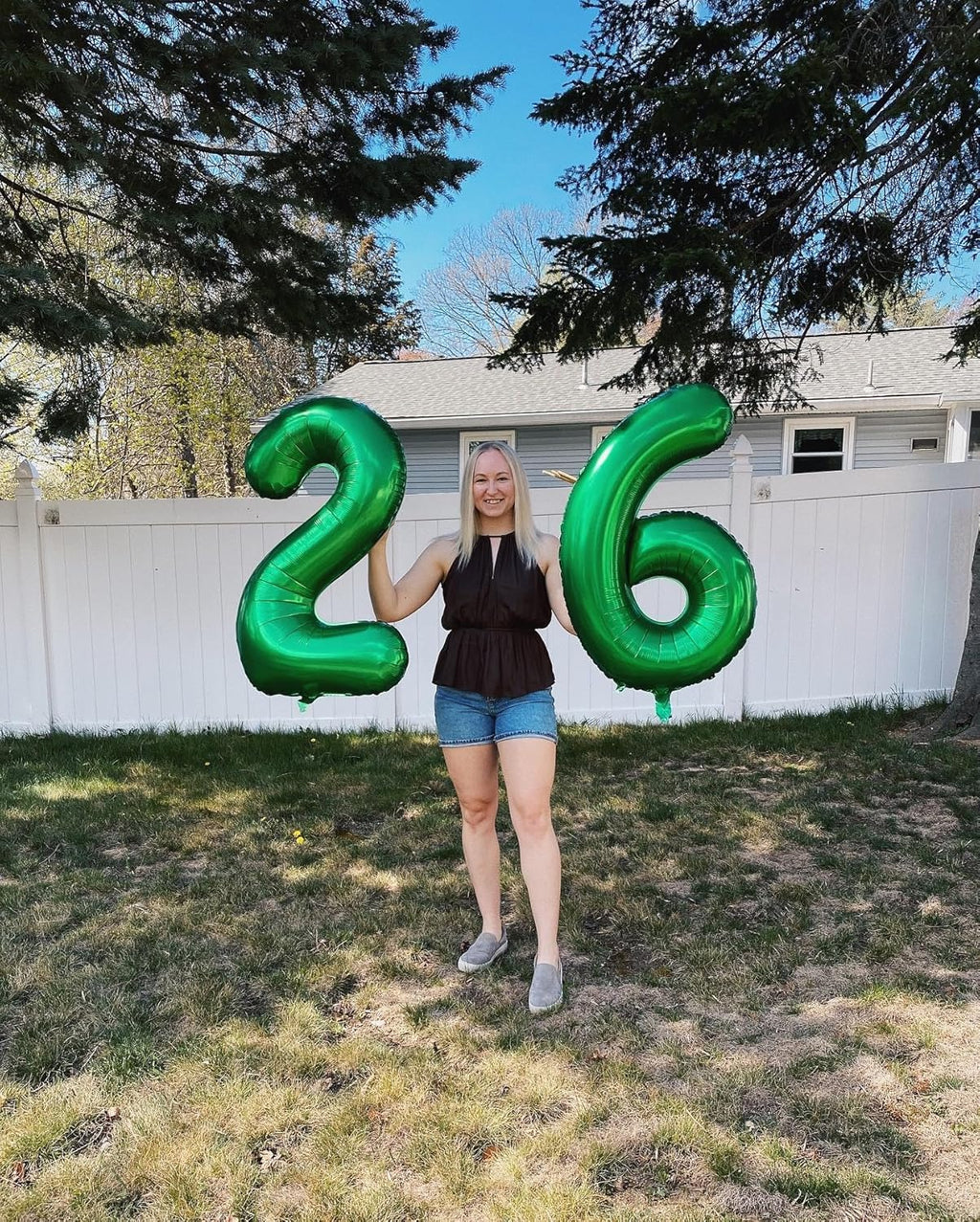 50th Birthday Decorations | Skiennix Dark Green 40-Inch Giant Foil Number 50 Balloon
