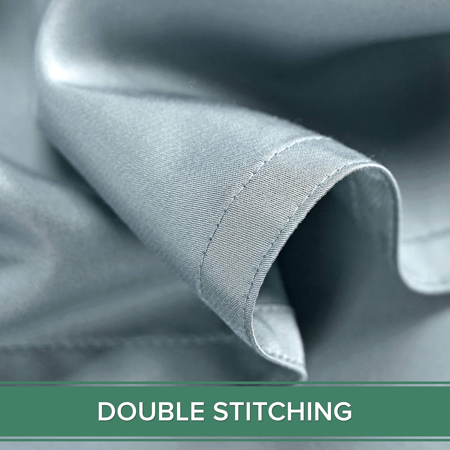 Pure Bamboo California King Sheets - 100% Organic Viscose Bed Set, Soft & Cooling | Sterling Blue