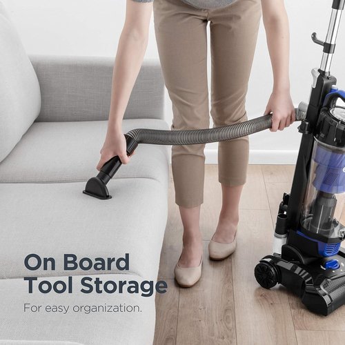 Eureka PowerSpeed Lightweight Upright Vacuum Cleaner - Ideal for Carpet & Hard Floors | Blue & Black