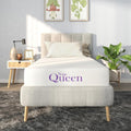 NapQueen Twin Size Mattress - 8 Inch Bamboo Charcoal Memory Foam Bed in a Box for Ultimate Comfort