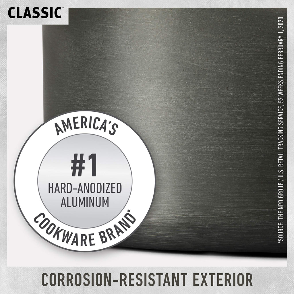 Calphalon 1934149 Classic Nonstick Omelet Fry Pan, 8", Grey