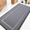 OLANLY Waterproof Front Door Mat - All-Season Indoor/Outdoor Doormat, Easy Clean, 47x23, Classic Gray