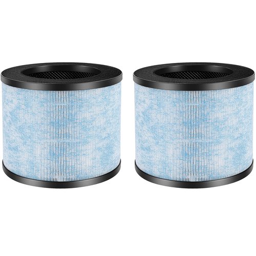 Fette Filter - F100 H13 Premium True HEPA Replacement Filter, Compatible with Instant AP100 Air Purifier, 3-in-1 H13 Grade True HEPA Filter, Part # F100, 2-Pack