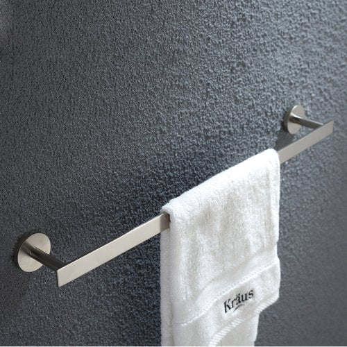 Kraus KEA-12237BN Imperium 600mm Towel Bar, Brushed Nickel