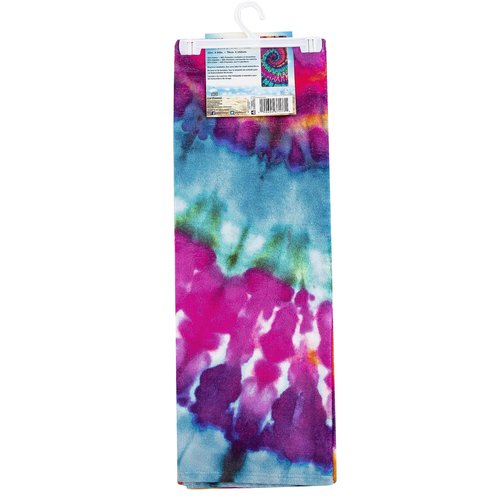NORTHWEST Classics Beach Towel, 30" x 60", Psychedelic Tie Dye Design