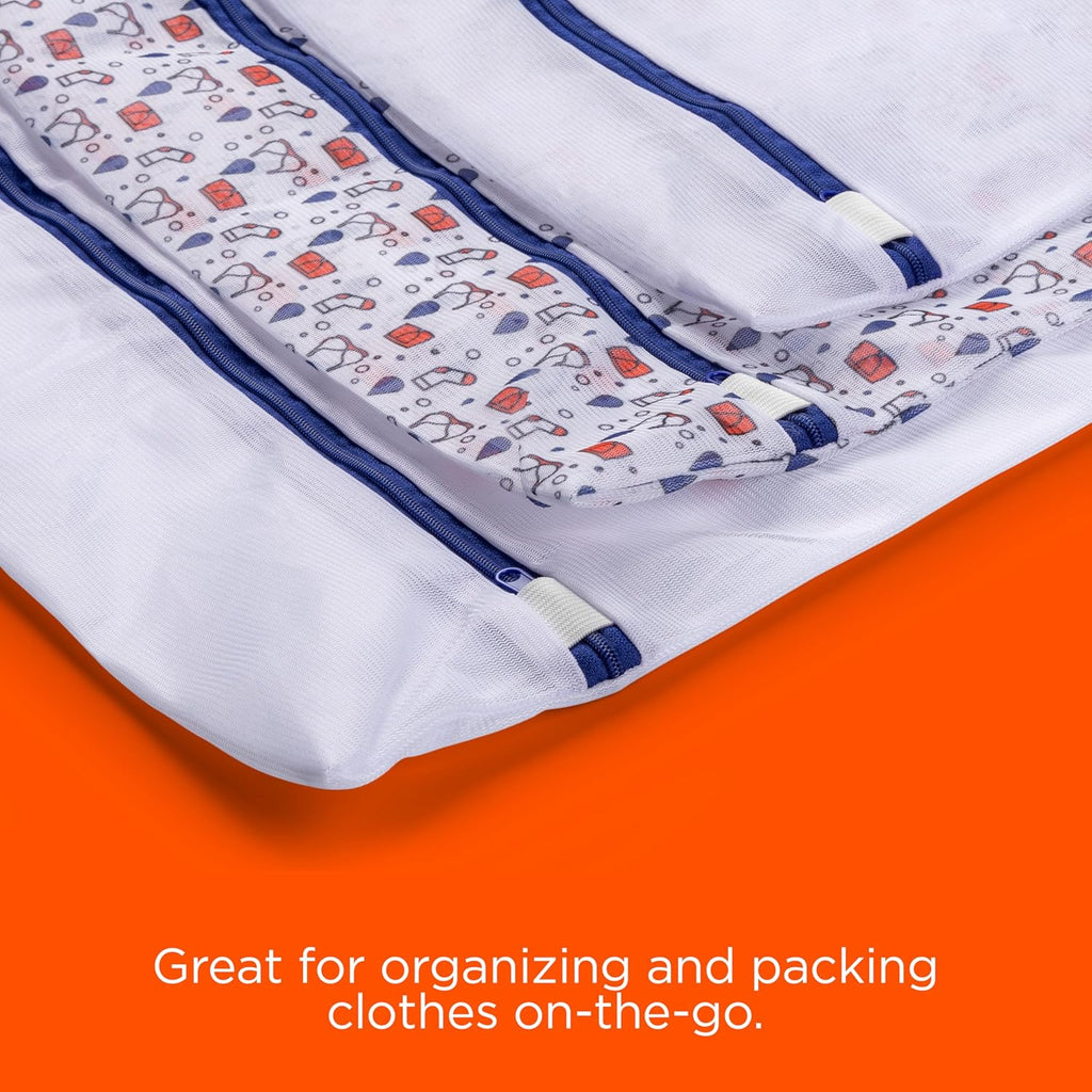 Tide Mesh Wash Bags for Delicate Clothes - 3 Pack (Small, Medium, Large) | Protects from Snagging & Tangling