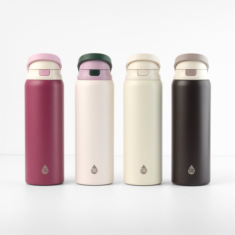32oz Stainless Steel 2-in-1 Water Bottle with Straw & Chug Lid - Off-White
