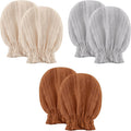 Pro Goleem Muslin Baby Mittens - 100% Cotton No Scratch Soft Gloves for Newborns | 0-6 Months