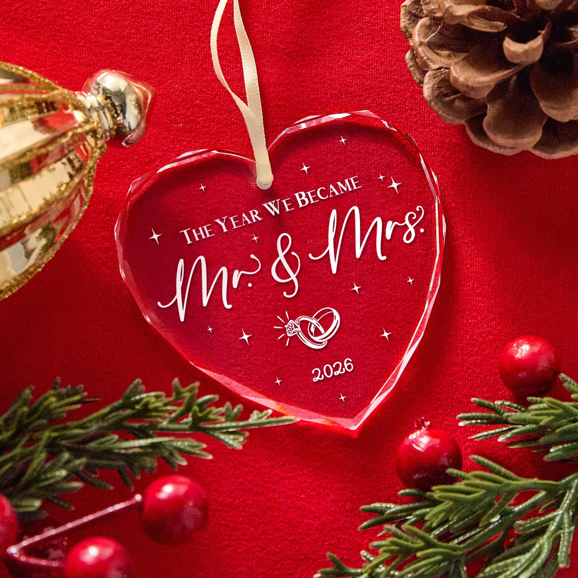 Wedding Gifts - Mr and Mrs Gifts-Wedding Gift for Couples 2026 - Bridal Shower Bride Gift for Married Newlywed - Just Married for Newlywed Couple Bride