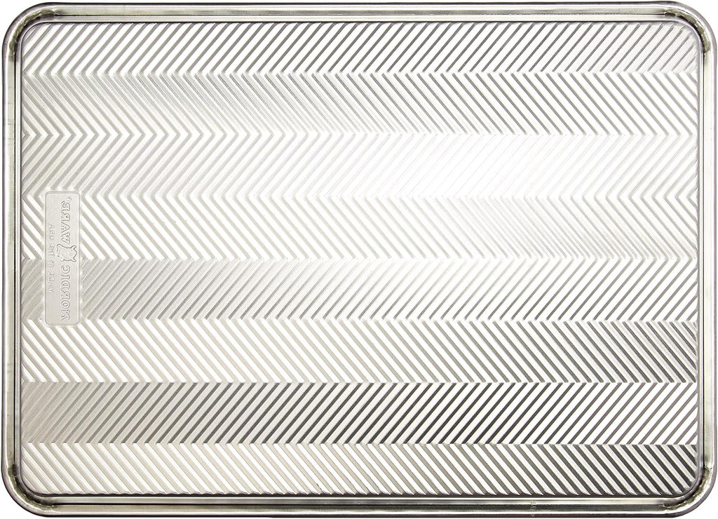 Nordic Ware Half & Quarter Sheet Baking Pan - Durable Natural Finish for Even Baking