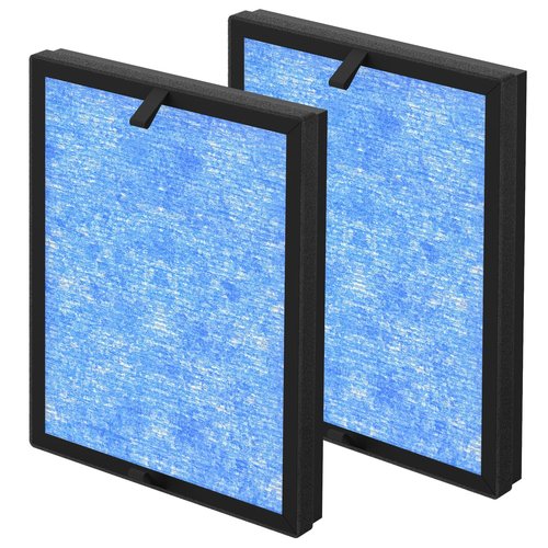 Harebery BS-14 Replacement Filter, Compatible with Slevoo BS-14 Air Cleaner Purifier, 3-in-1 Air Filter Replacement, 2 Pack