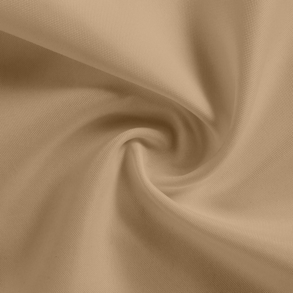 Utopia Home [24 Pack, Beige] Cloth Napkins 17x17 Inches, 100% Polyester Hemmed Edges, Washable and Reusable Ideal for Parties, Weddings and Dinners