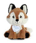 Aurora® Adorable Precious Moments™ Smarty Fox Stuffed Animal - Heartwarming Toy for Comforting Children - for Sentimental Gifts, Birthdays, and Adults - Brown 7.5 Inches