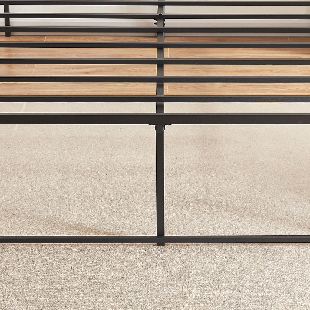 VECELO 18" Full Bed Frame/Metal Platform Mattress Foundation/No Box Spring Needed