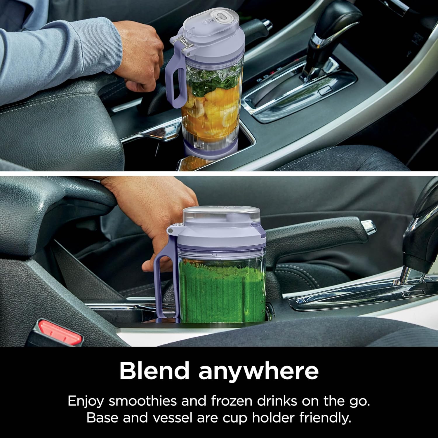 Ninja BC251LD Blast Max Cordless Blender - Smoothies & Ice Crush, 22 oz. Twist & Go Vessel, Lavender