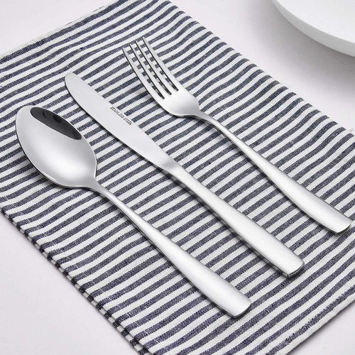 Eslite 60-Piece Silverware Set,Stainless Steel Flatware Set for 12
