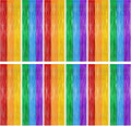 Rainbow Backdrop by [Brand Name] - 12 Pack Metallic Fringe Curtains | 3.28 FT x 7.05 FT Pride Party Decor