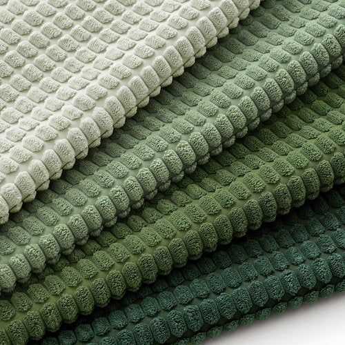 MIULEE Sage Green Pillow Covers 18x18 Inch Set of 4 Boho Farmhouse Home Decor Spring Mordern Nordic Throw Pillows Covers Summer Soft Corduroy for Couch Bed Sofa Living Room Forest Green